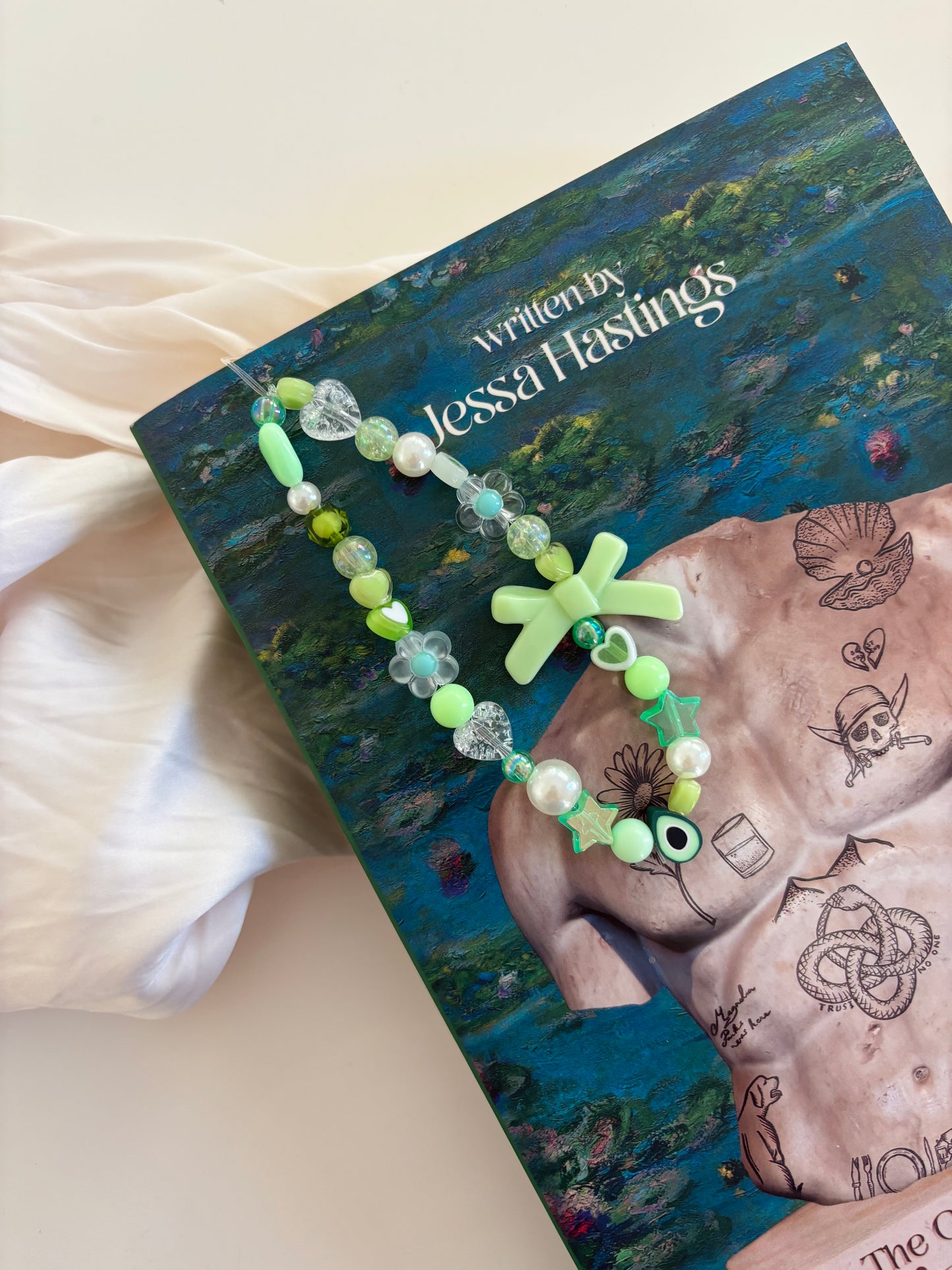 Beaded Tassel- Green