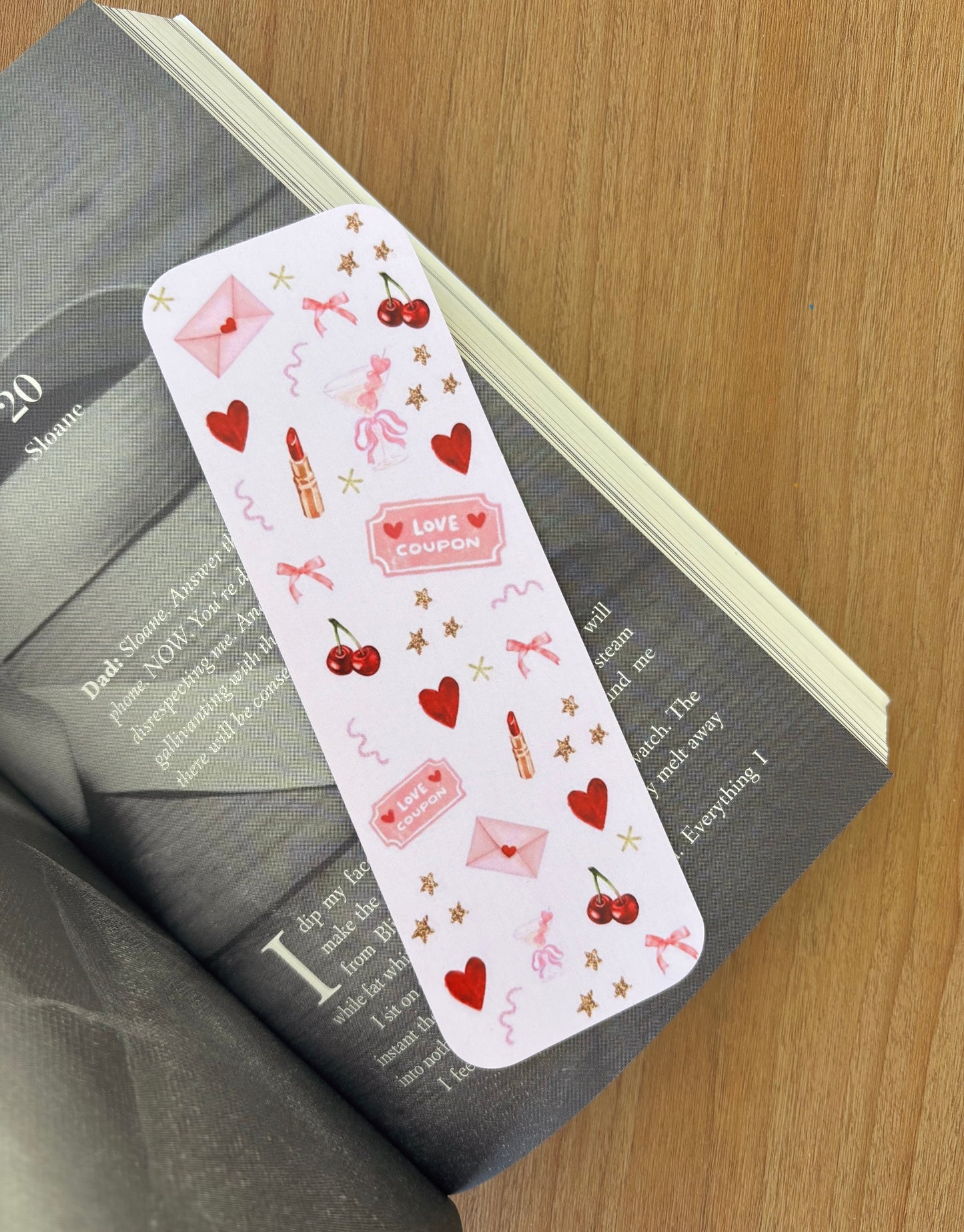 Romance Girl Bookmark