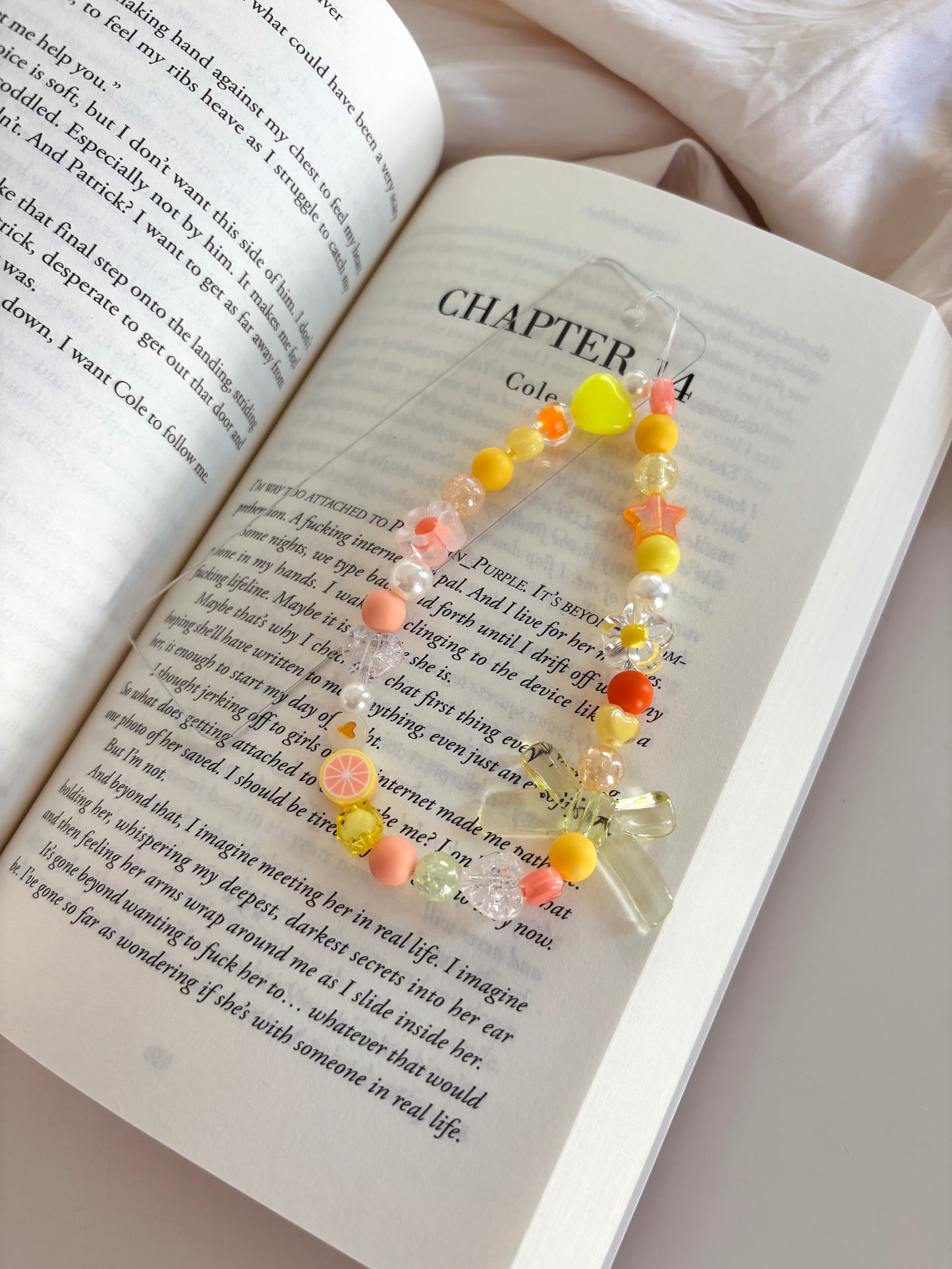 Beaded Tassel- Yellow